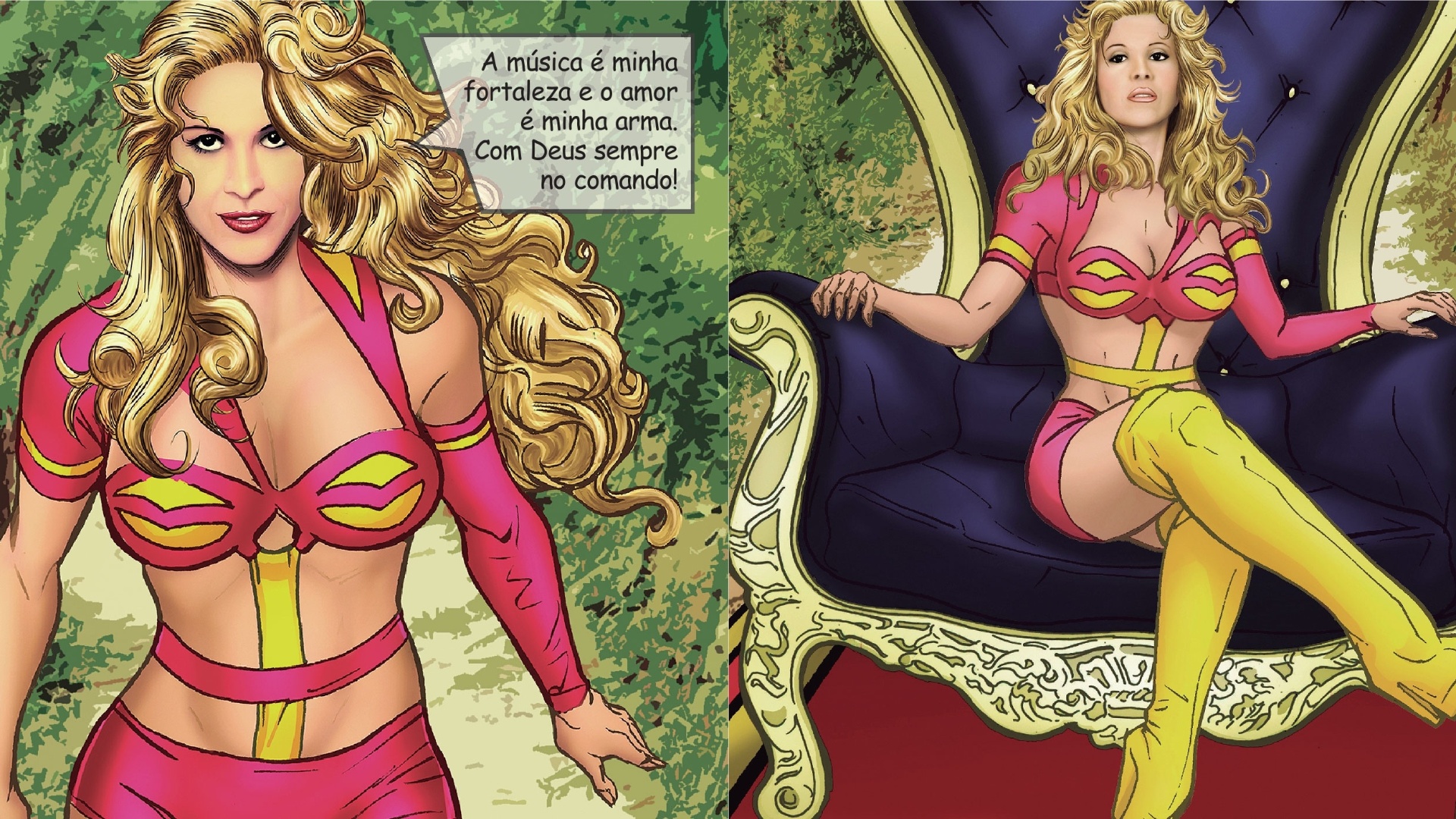 Encarte do primeiro disco da carreira solo da cantora paraense Joelma, que leva o nome dela - Divulgação