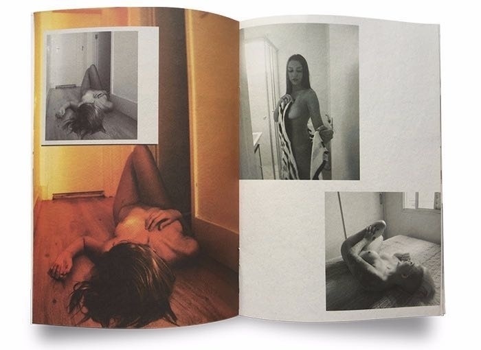 24.mai.2016 - Angélica Martins, a ex-BBB Morango, idealizou e fotografou o fanzine "Eight" com oito mulheres nuas e sem retoques, entre elas, a sua mulher Rabyta e a ex-BBB Clara Aguilar - Divulgação/Angélica Martins