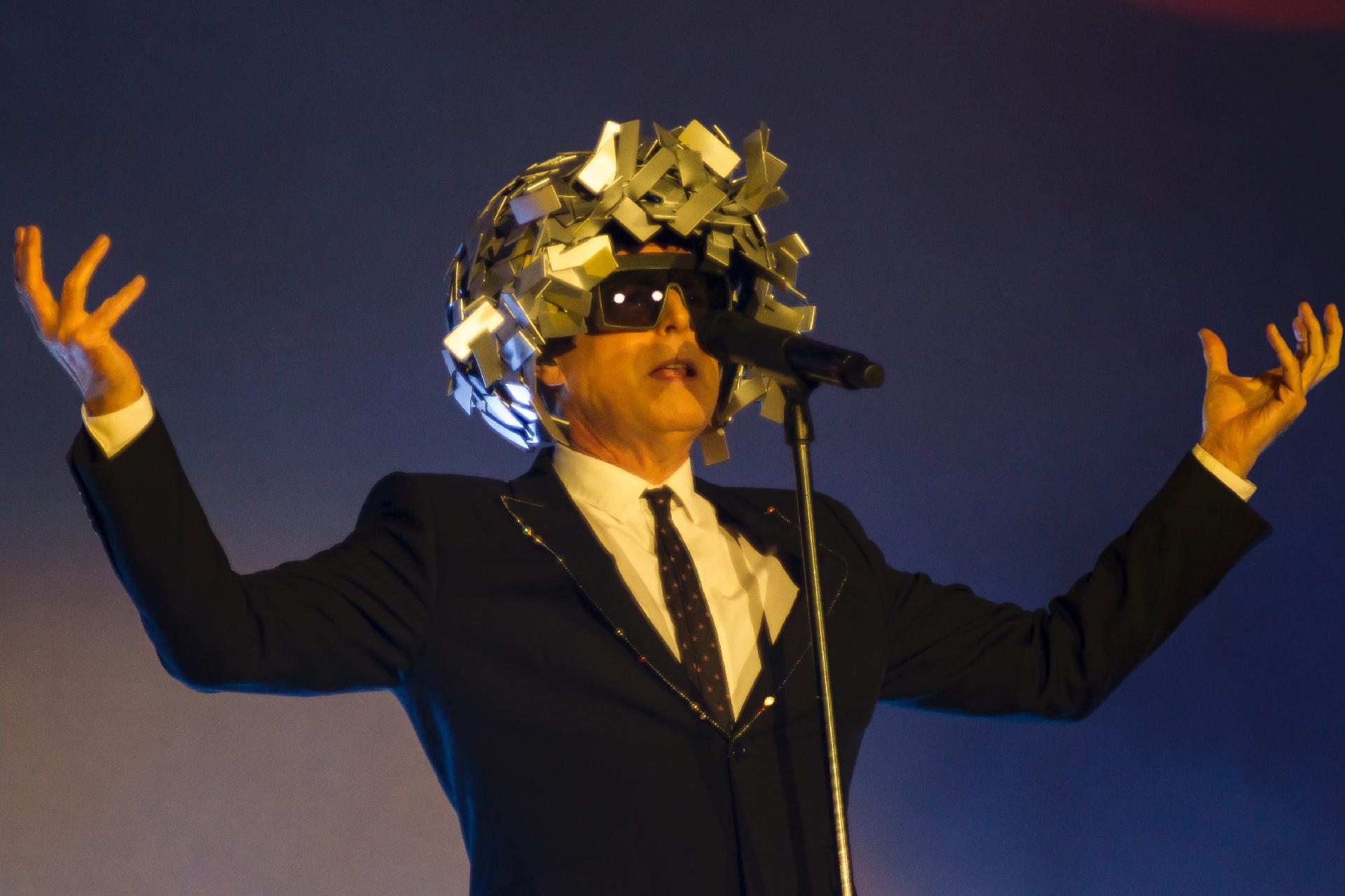 Pet Shop Boys se apresenta no Palco Mundo do Rock in Rio 2017 - Bruna Prado/UOL