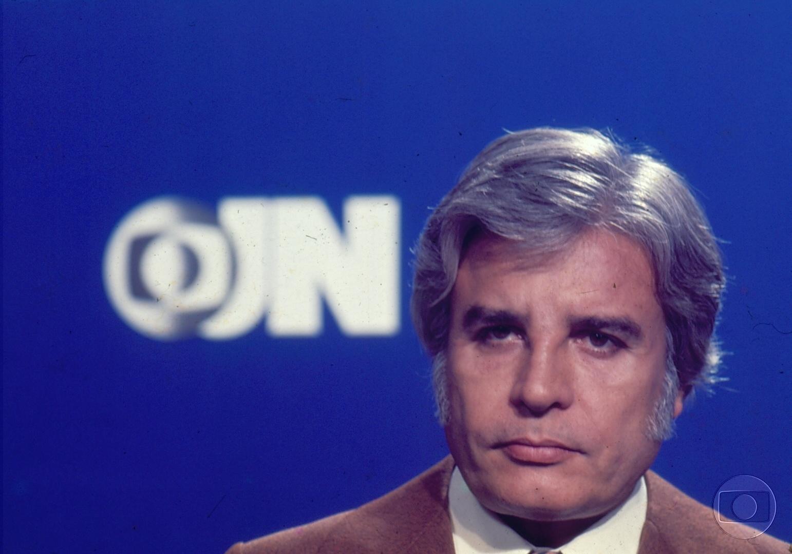 Cid Moreira - Reprodução/TV Globo