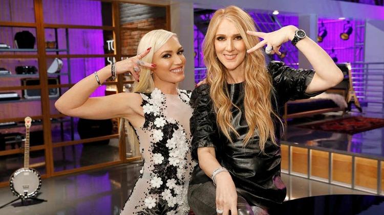 Gwen Stefani e Celine Dion no "The Voice" - Divulgação - Divulgação