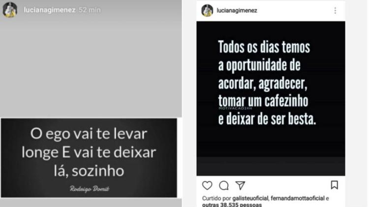 Luciana Gimenez posta reflexões no Instagram - Reprodução/Instagram - Reprodução/Instagram