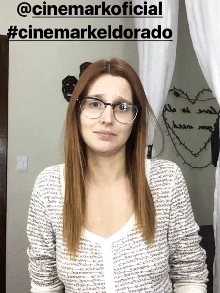 A atriz Milena Martines relata assédio sexual em cinema - Reprodução/Instagram/milenamartines - Reprodução/Instagram/milenamartines