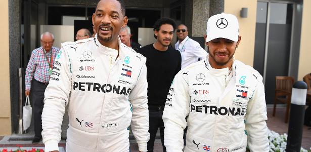 Will Smith com macacão e Hamilton - Clive Mason/Getty Images - Clive Mason/Getty Images