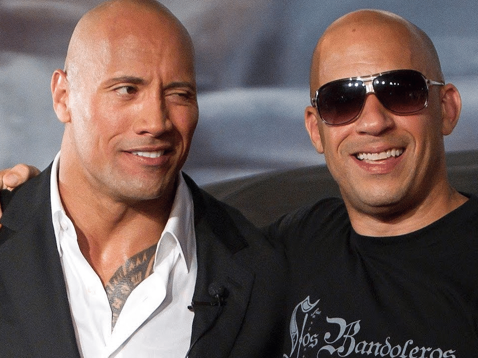 The Rock e Vin Diesel finalmente fazem as pazes e esperam