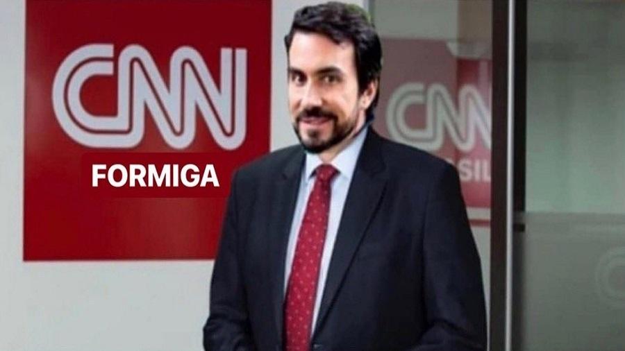 Evaristo Costa anuncia Padre Fábio de Melo como "nova contratação" da CNN Brasil - Reprodução/Instagram
