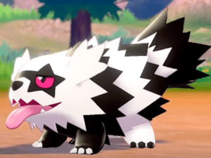 O Pokémon Galarian Zigzagoon - Reprodução/YouTube - Reprodução/YouTube