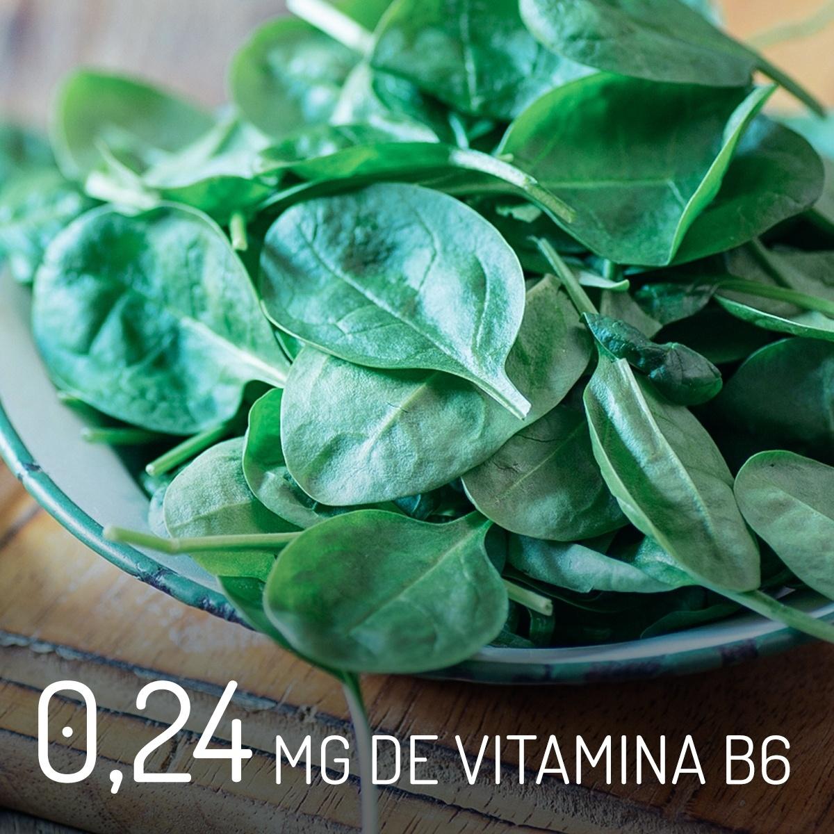 Espinafre vitamina B6 - iStock / Arte UOL