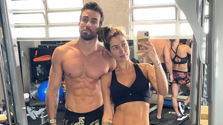 Erasmo Viana e a ex-mulher, a influenciadora Gabriela Pugliesi  - Reprodução/Instagram - Reprodução/Instagram