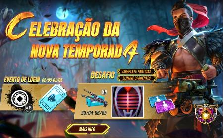 Códigos Free Fire do passe de elite Clã dos Dragões Esquecidos