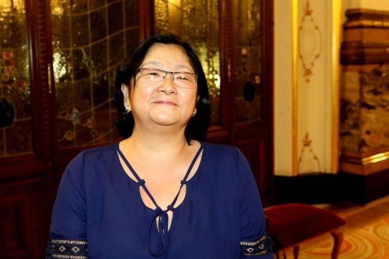 A musicista e maestrina Naomi Munakata - Folhapress