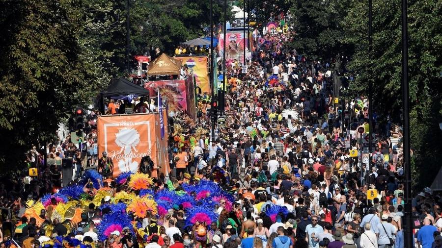 Carnaval de Notting Hill, em Londres - Reuters