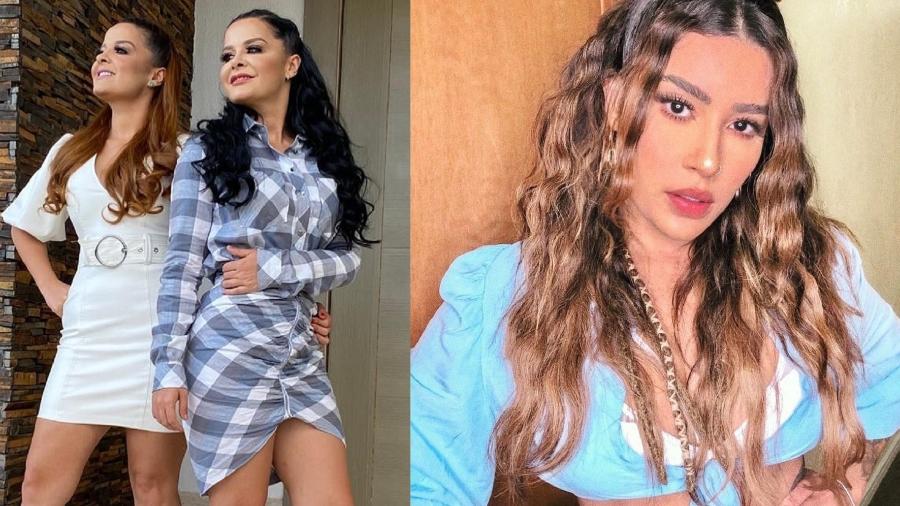 Fãs de Lauana Prado acusaram Maiara e Maraísa de plágio - Reprodução/Instagram