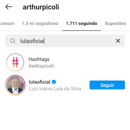 BBB 21: Arthur segue Lula - Reprodução/Instagram - Reprodução/Instagram
