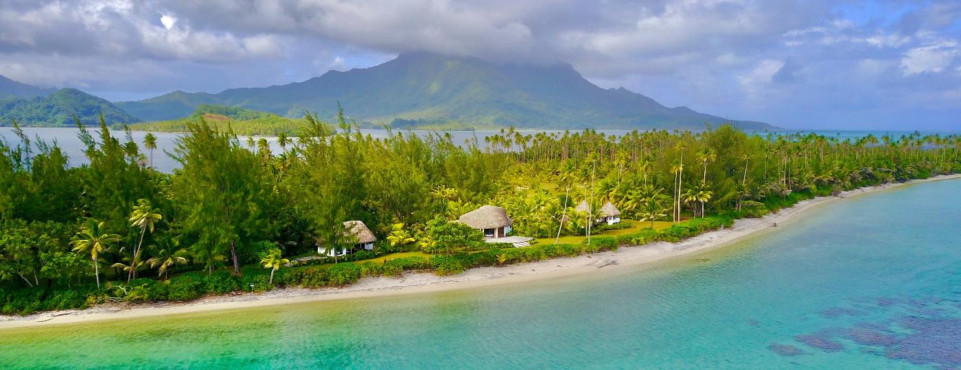 Motu Nao Nao fica localizado no Tahiti, a maior do arquipélago das Ilhas Sociedade, na Polinésia Francesa - Divulgação