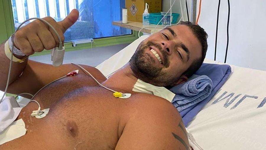 Bruno Miranda, o Borat de "Amor & Sexo", tranquiliza fãs após nova cirurgia - Reprodução/Instagram