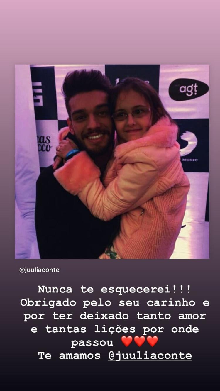 Lucas Lucco lamenta morte de fã - Reprodução/Instagram - Reprodução/Instagram