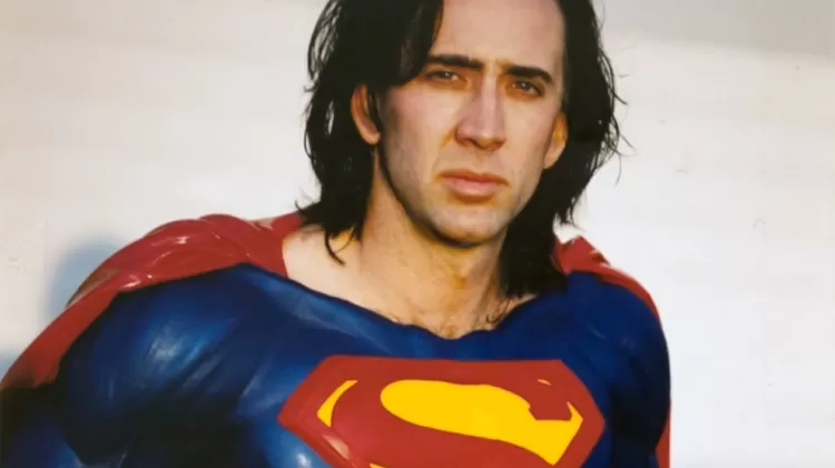 Nicolas Cage como Superman em "Superman Lives" - Divulgação - Divulgação