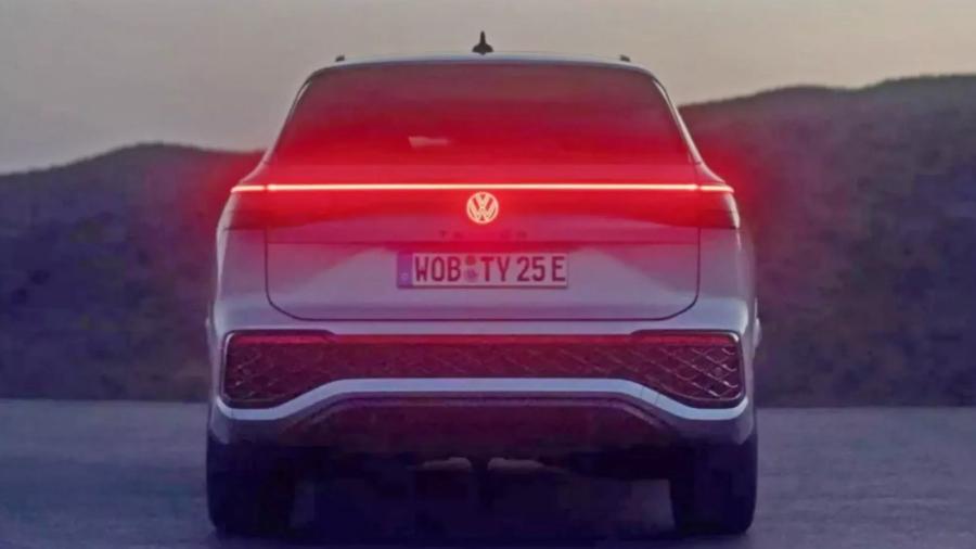 Volkswagen Tayron teaser - Reprodução