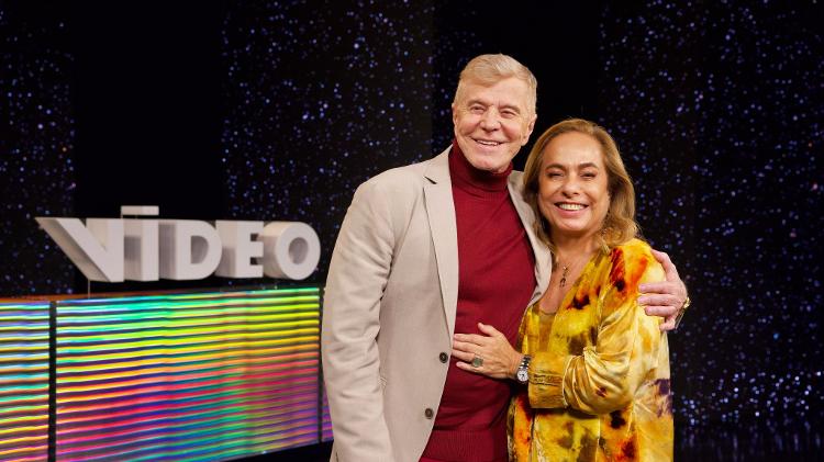 Miguel Falabella e Cissa Guimarães gravam Vídeo Show para 60 anos da emissora Miguel Falabella e Cissa Guimarães gravam Vídeo Show para 60 anos da emissora