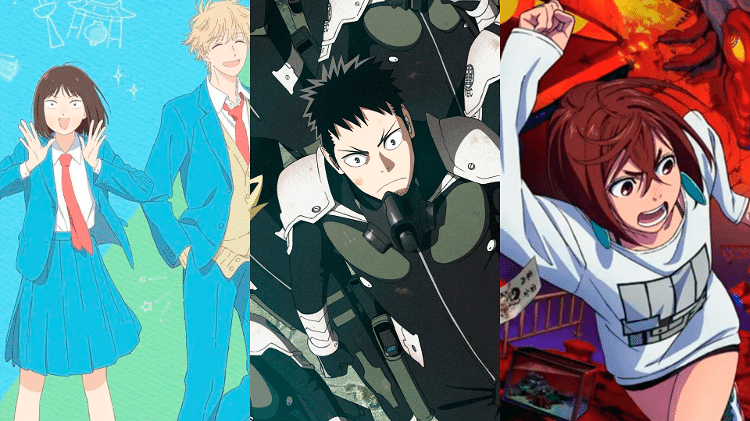 Animes 'Skip and Loafer', 'Kaiju No. 8' e 'Dan Da Dan' Animes 'Skip and Loafer', 'Kaiju No. 8' e 'Dan Da Dan'