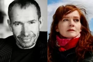 Os escritores nórdicos Carsten Jensen, Audur Ava Ólafsdóttir e Karl Ove Knausgard - Divulgação/Divulgação/EFE