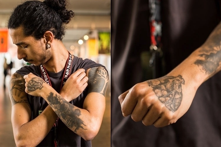 Tatuagem - SPFW - Inverno 2016 - Gabriel Quintão/UOL