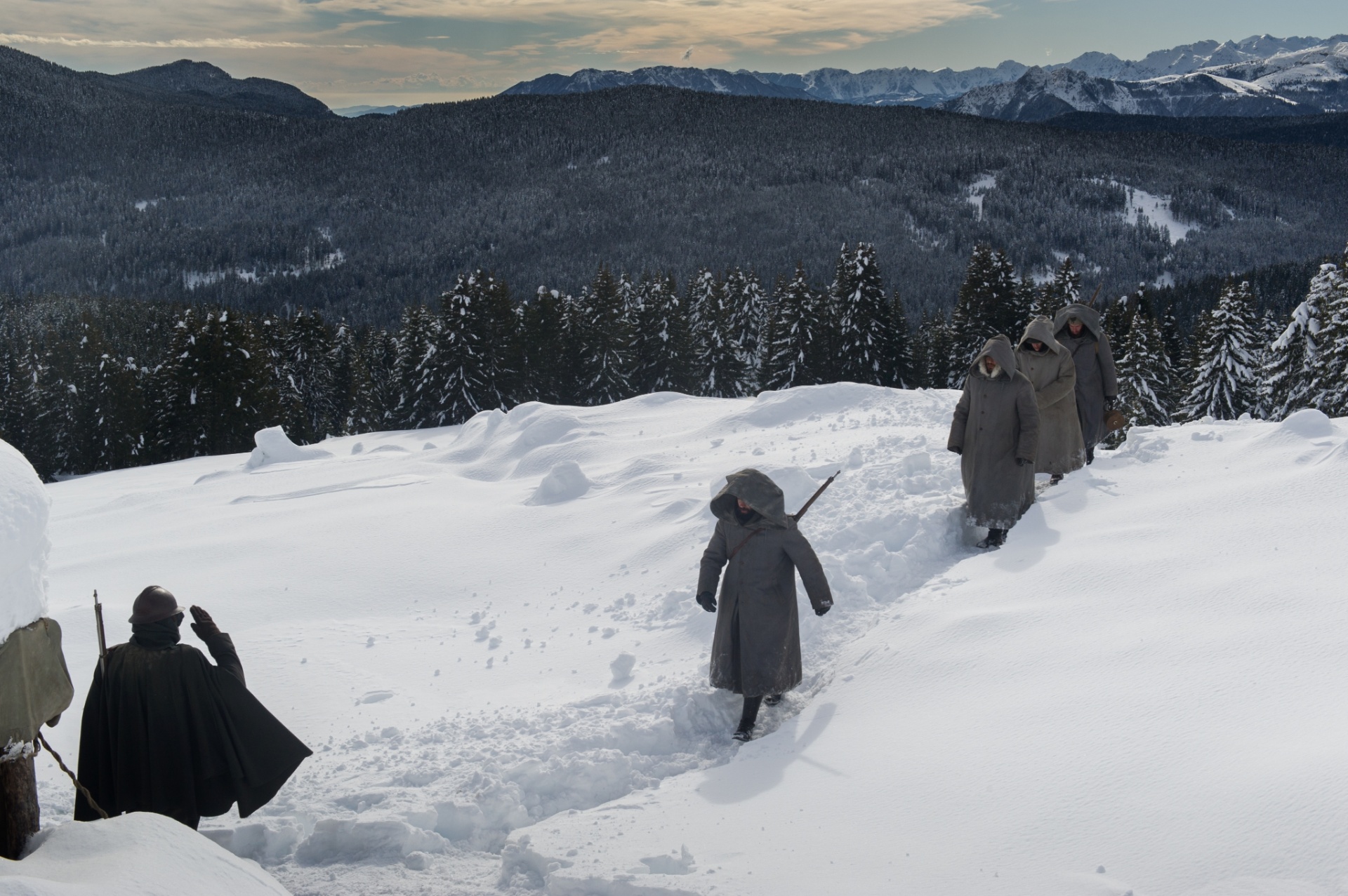 Cena do filme "Os Campos Voltarão" - Divulgação
