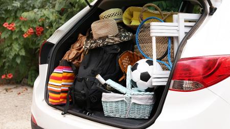 Porta-malas bagagem carro - Getty images - Getty images