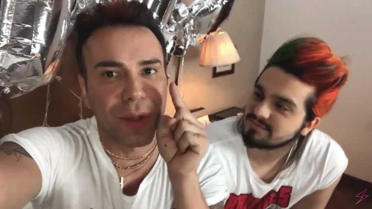 Luan Santana no canal de Matheus Mazzafera - Reprodução/Youtube - Reprodução/Youtube