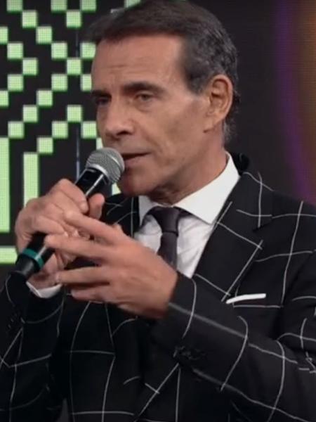 Mário Gomes pega Faustão de surpresa - Reprodução/TV Globo