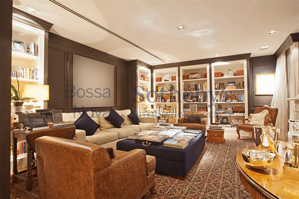 Triplex de Luciana Gimenez tem sete quartos, elevador exclusivo e acesso para o Shopping Cidade Jardim e uma unidade do Hospital Albert Einstein - Divulgação/Sotheby's