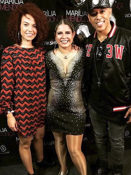 Ananda, Marília Mendonça e MC Koringa - Reprodução/Instagram/@anandacantora - Reprodução/Instagram/@anandacantora
