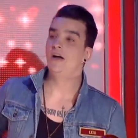 O jurado Cayo Felipe ficou surpreso ao ouvir de Francine Môh que ele não gosta dela - Reprodução/TV Record - Reprodução/TV Record