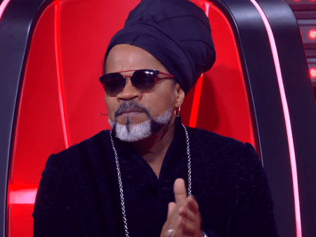 Carlinhos Brown no "The Voice Brasil" - Reprodução/TV Globo