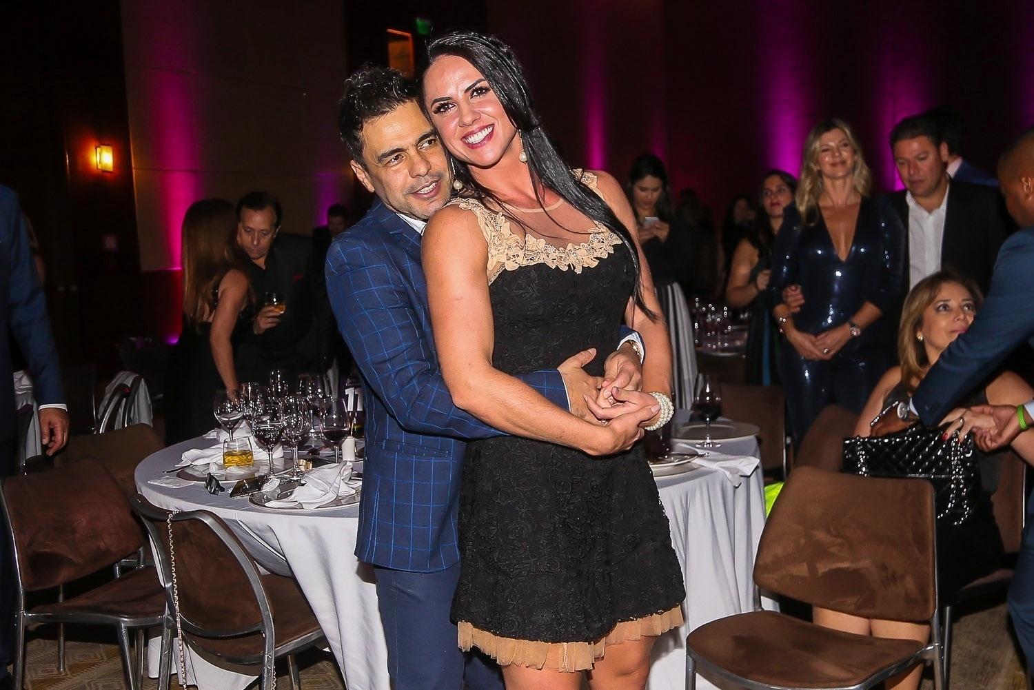 Zezé e Graciele Lacerda marcam presença em evento solidário da AACD - Marcos Ribas/Brazil News