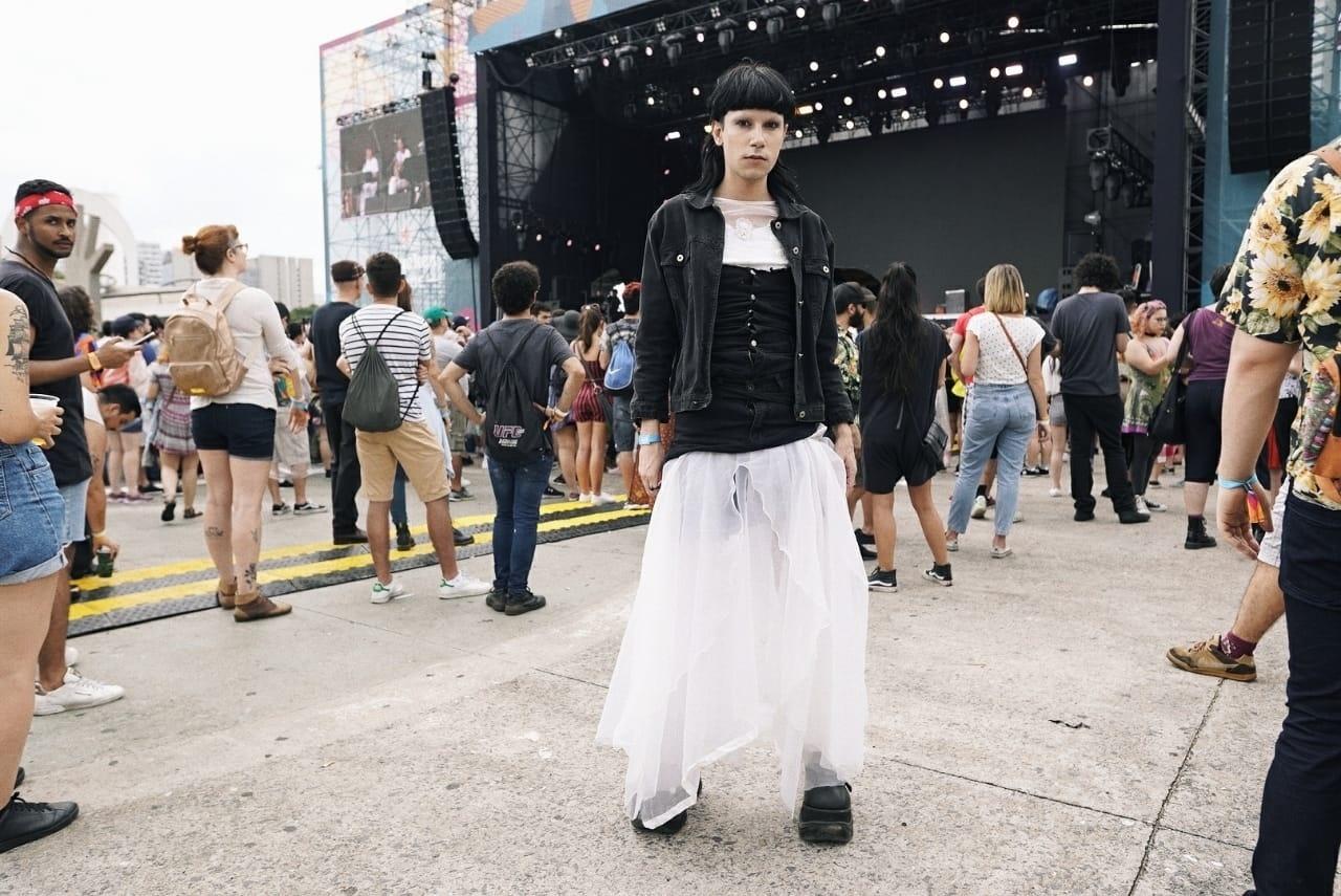 Público mostrou estilo no no Popload Festival, em São Paulo - Felipe Gabriel/UOL