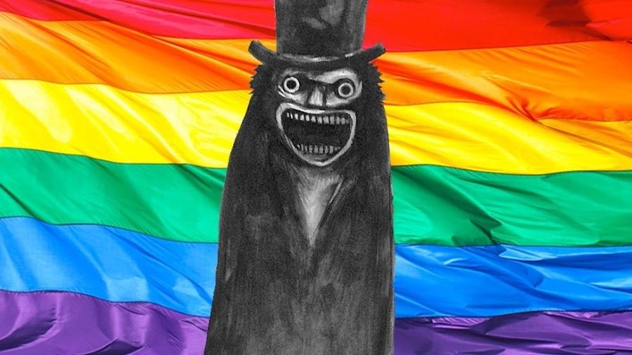 O monstro Babadook virou um ícone LGBTQ+ graças a um meme nascido no Tumblr - Reprodução/Twitter