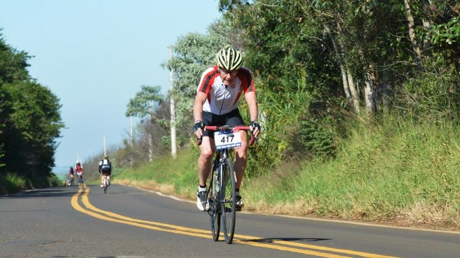Jeremy já participou de provas de ciclismo no interior de São Paulo e venceu na sua categoria - Acervo pessoal
