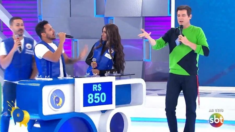 "Passa ou Repassa" vai ao ar sem plateia no SBT - Reprodução/SBT