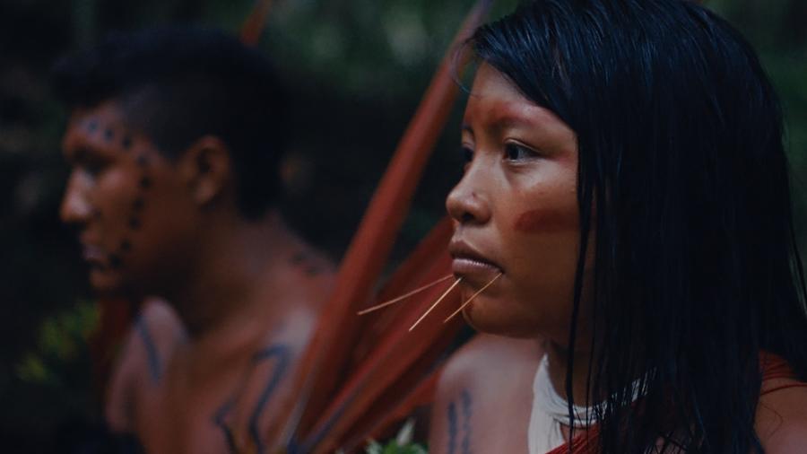 Povo Yanomami em cena do documentário "A Última Floresta", de Luiz Bolognesi - Pedro J Marquez/Divulgação