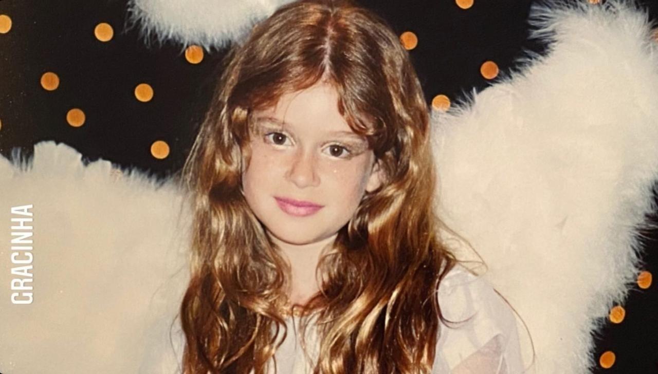 Marina Ruy Barbosa na infância - Reprodução/Instagram