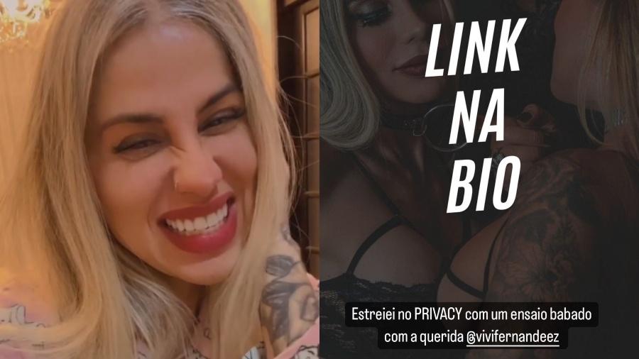 Vanessa Mesquita, do "BBB 14", faz estreia em plataforma de conteúdo adulto - Reprodução/Instagram