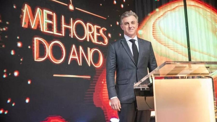 Luciano Huck apresentou o troféu Melhores do Ano de 2022  - João Miguel Júnior/Divulgação