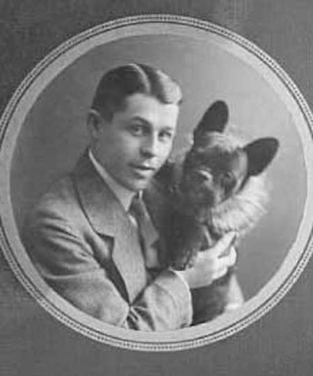 Gamin de Pycombe, que viajava com um dos sobreviventes, o banqueiro Robert Williams Daniel - Reprodução/Arquivo American Kennel Club - Reprodução/Arquivo American Kennel Club