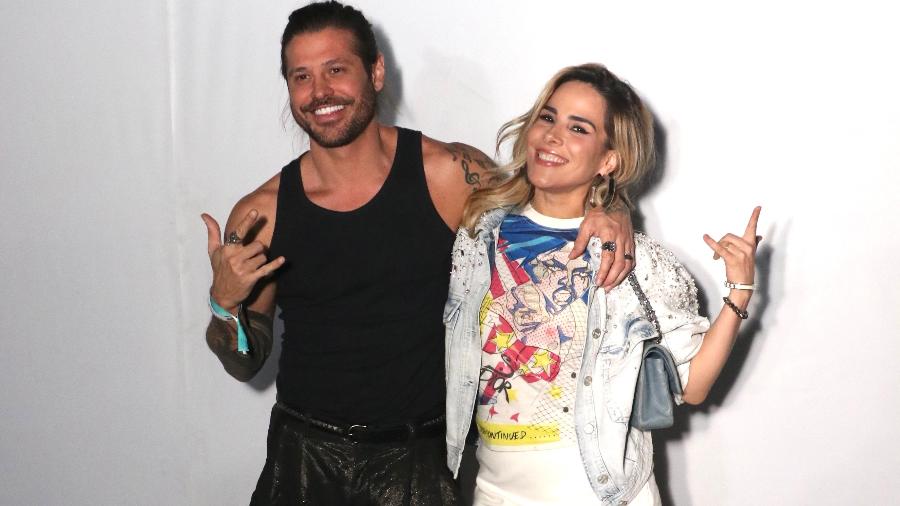 Wanessa e Dado no segundo dia de Rock in Rio 2024 - Rogério Fidalgo/Agnews 