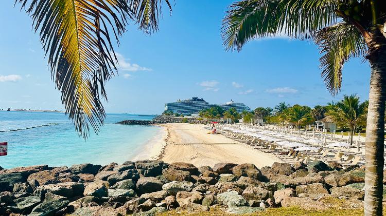 Uma ilha para chamar de sua: a Ocean Cay é privada e uma das paradas dos navios da MSC no Caribe Uma ilha para chamar de sua: a Ocean Cay é privada e uma das paradas dos navios da MSC no Caribe