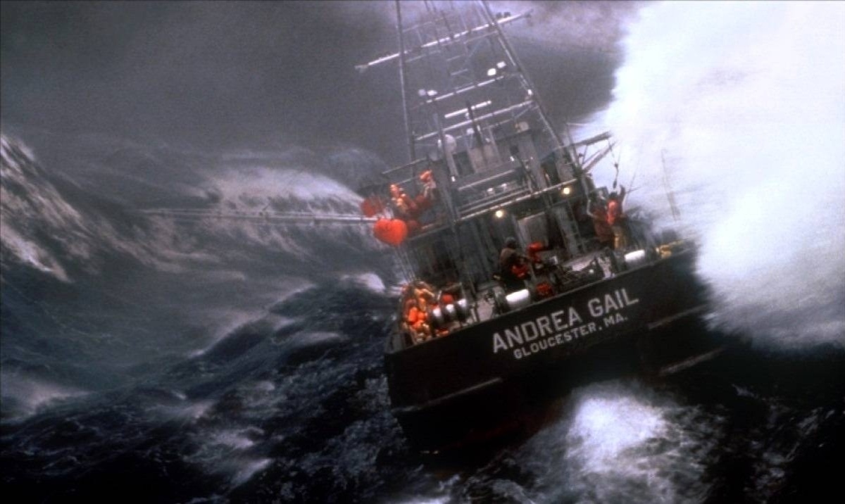Cena do filme "Mar em Fúria" - Reprodução