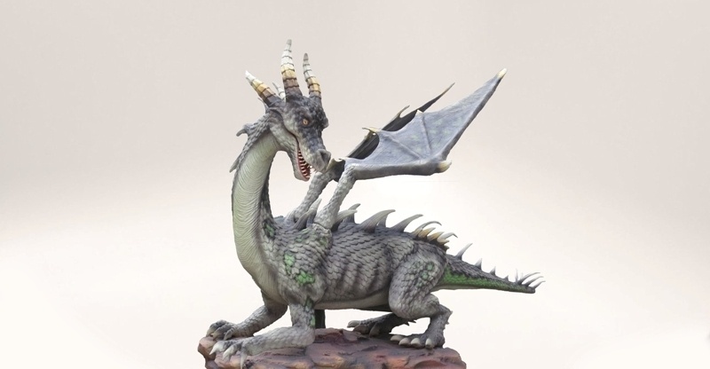 Exposição "Dragões" em cartaz no Shopping União de Osasco de 11 e 31 de janeiro de 2016 - Divulgação