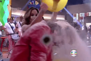 Ana Furtado e Felipe Andreoli - Reprodução/TV Globo - Reprodução/TV Globo